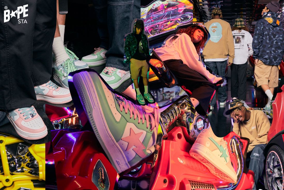 BAPE STA Pastel November 2021