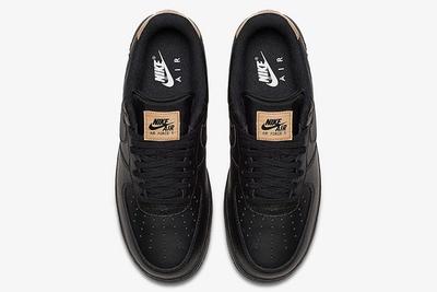 Nike Air Force 1 Low Black Leather 3