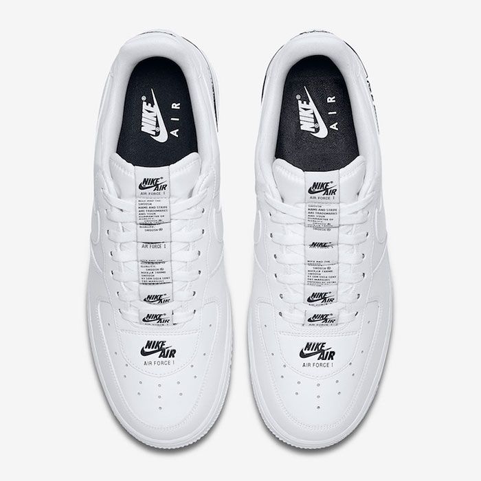 ازرار ثوب حديد Nike Air Force 1 '07 LV8 Sees Double Branding - Sneaker Freaker ازرار ثوب حديد