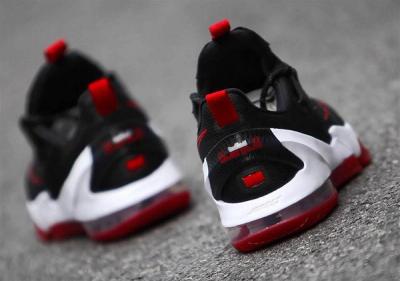 Nike Lebron 13 Low Black Red Detailed Look 5