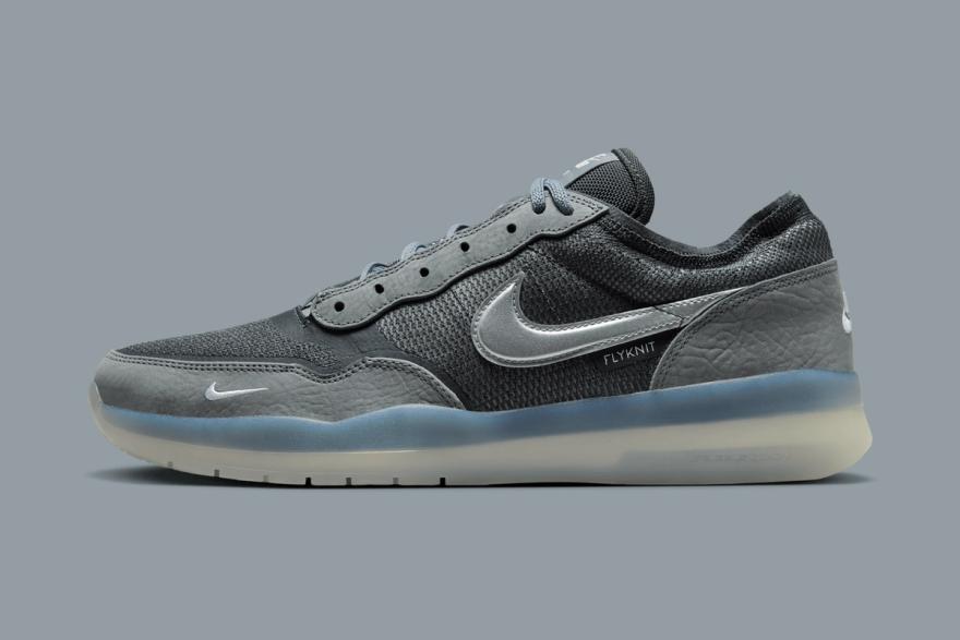 The Nike SB PS8 Looks Icy in 'Cool Grey/Metallic Silver' - Releases