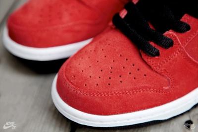 Nikesb Dunk Low Firecracker Pack Red Toe Detail 1