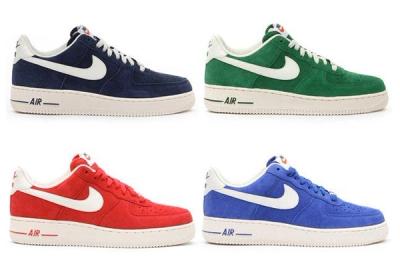 Nike Air Force 1 Low Suede Pack 1