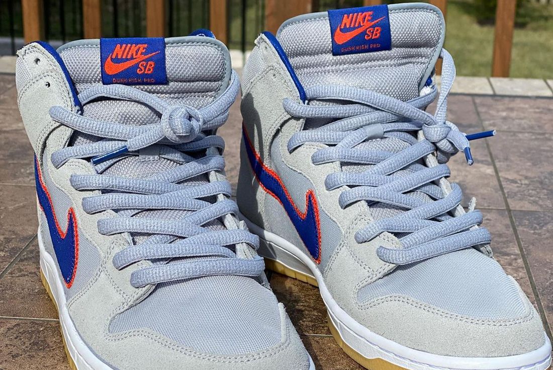 Updated Release Date! Nike SB Dunk High 'New York Mets'