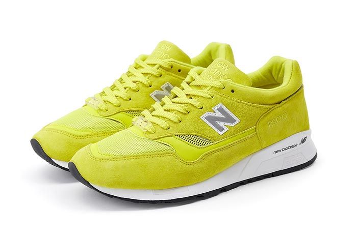 New Balance Pop Trading Company Nb1500 Electric Yellow Pair