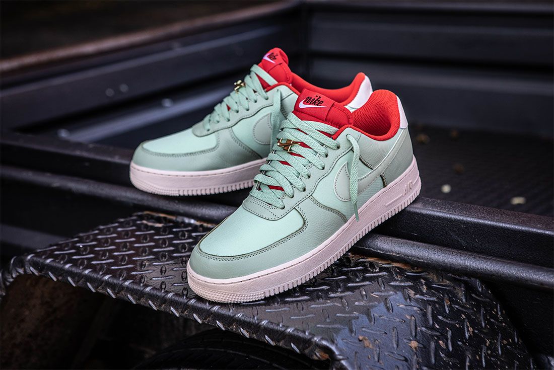 Doblez ayer Peligro Check Out Sneaker Freaker Founder Woody's Nike By You Air Force 1 'Green  Lotus'! - Sneaker Freaker