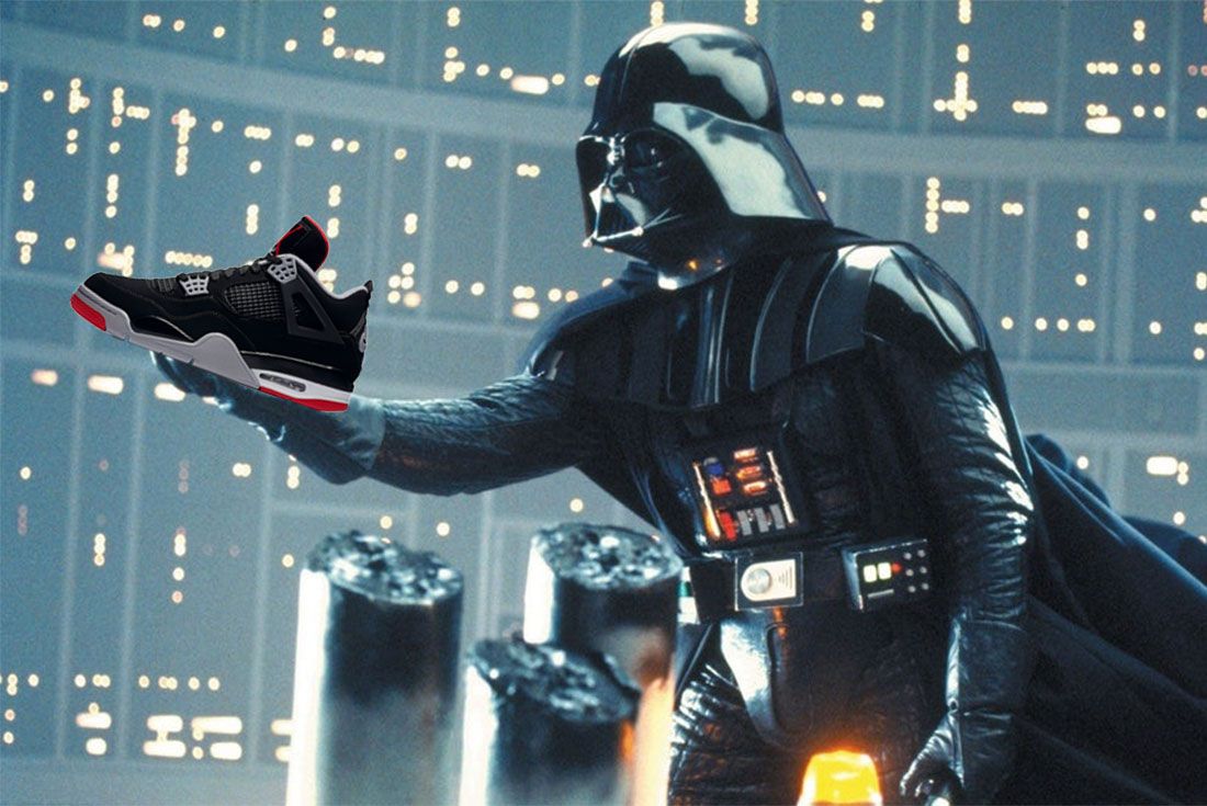 darth vader jordans