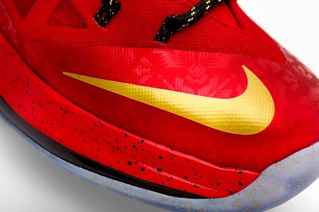 Nike Lebron X Elite Backtoback Pack Red Toe Detail 1