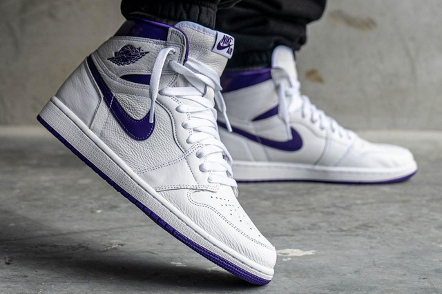 An On-Foot Look at the Air Jordan 1 High OG ‘Court Purple’ - Sneaker ...