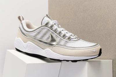 Nike Air Zoom Spiridon16 926955 1065 White Metallic Silver Sneaker Freaker 1