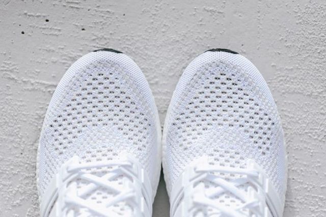 Adidas Ultra Boost White Black Bottom 4