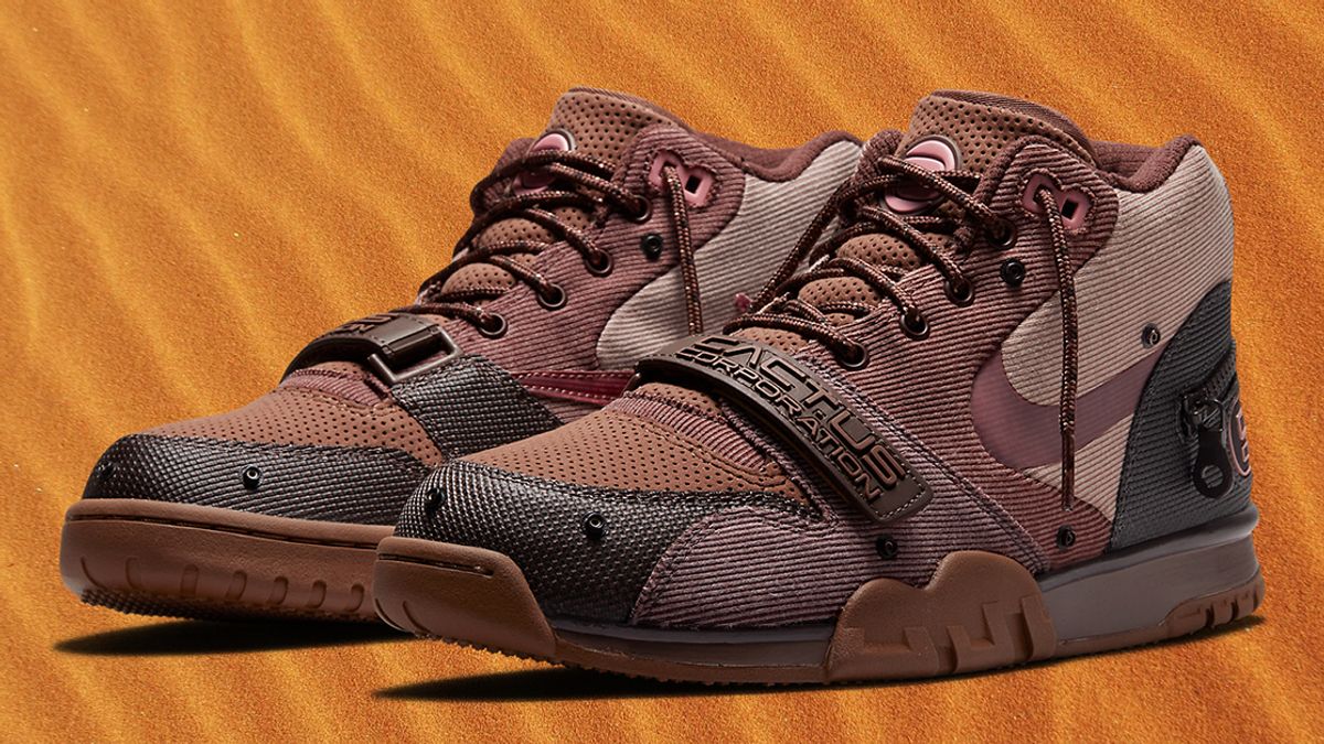 nike air trainer 1 mid wheat