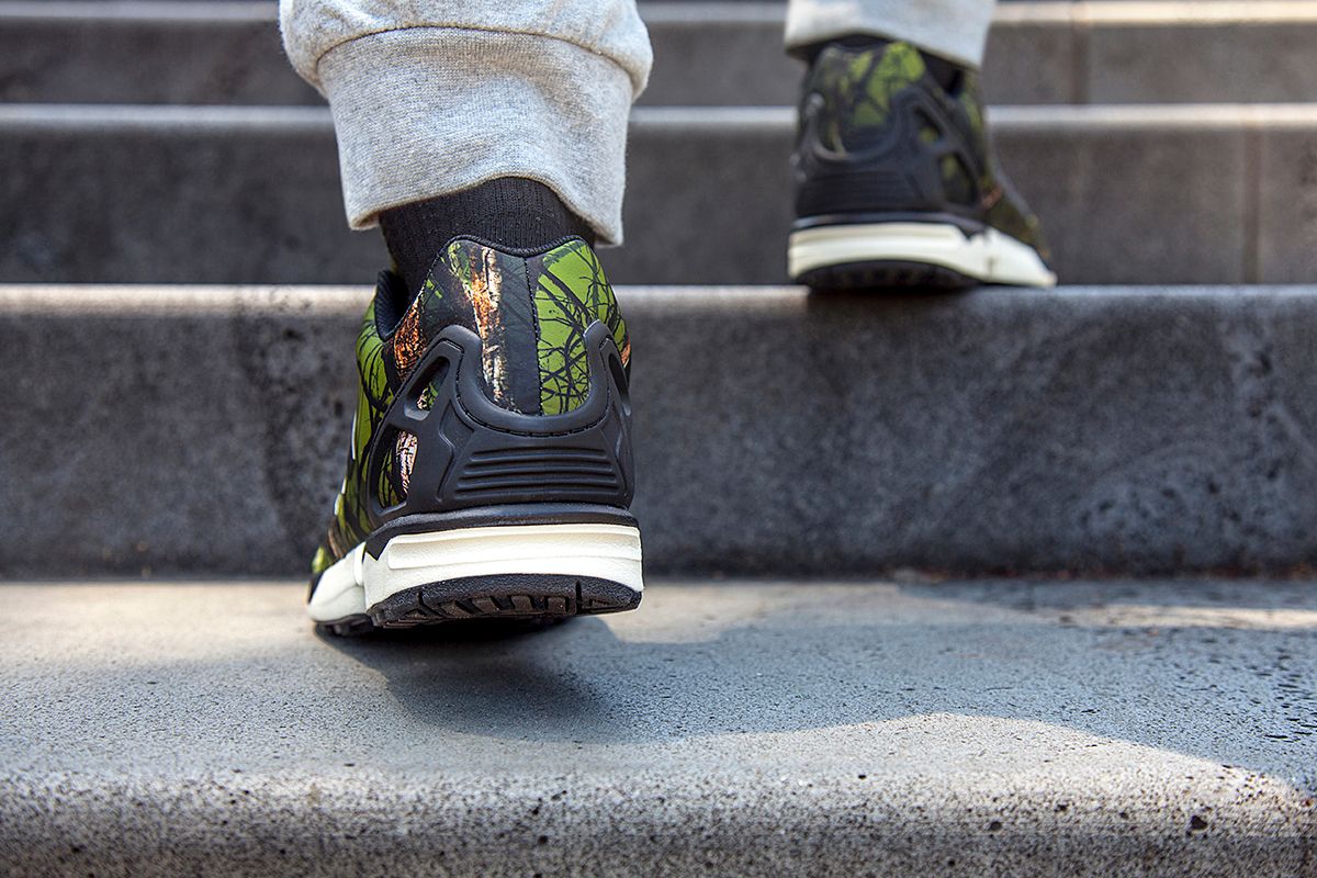حلا كيك adidas Zx Flux (Forest Print) - Sneaker Freaker حلا كيك