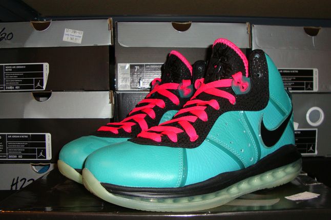 Rebecca Dahms Wmns Basketball Collection Nike Air Zoom Le Bron 8 South Beach 1
