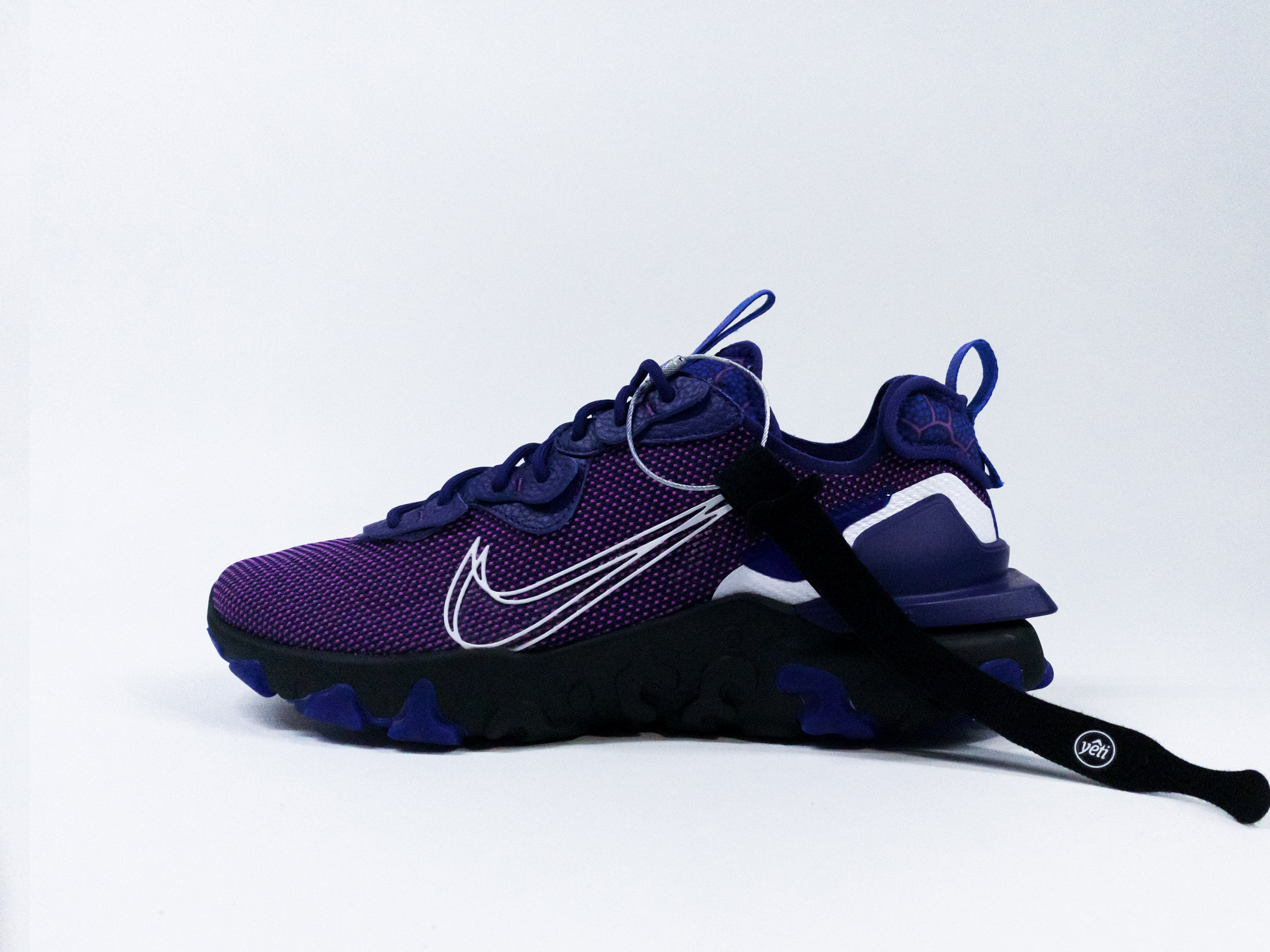 Yeti Out x Nike React Vision Purple