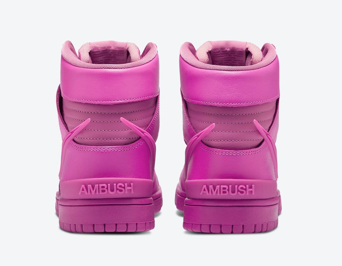 Release Date! AMBUSH x Nike Dunk High 'Cosmic Fuchsia' - Sneaker 