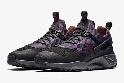 Nike Air Huarache Utility Black Purple Brown 4