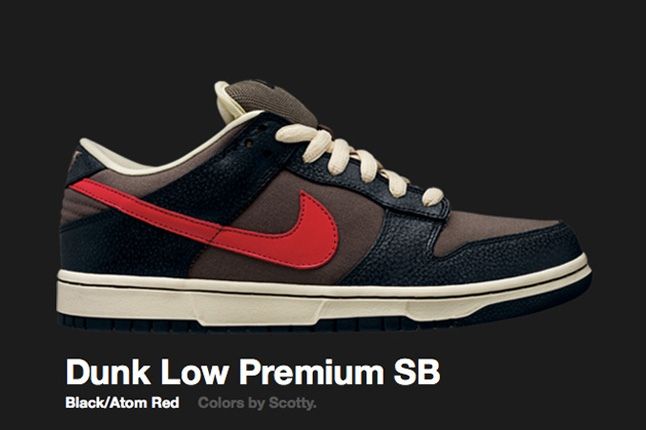 Nike Atom Red Dunk Low Premium Sb 2008 3