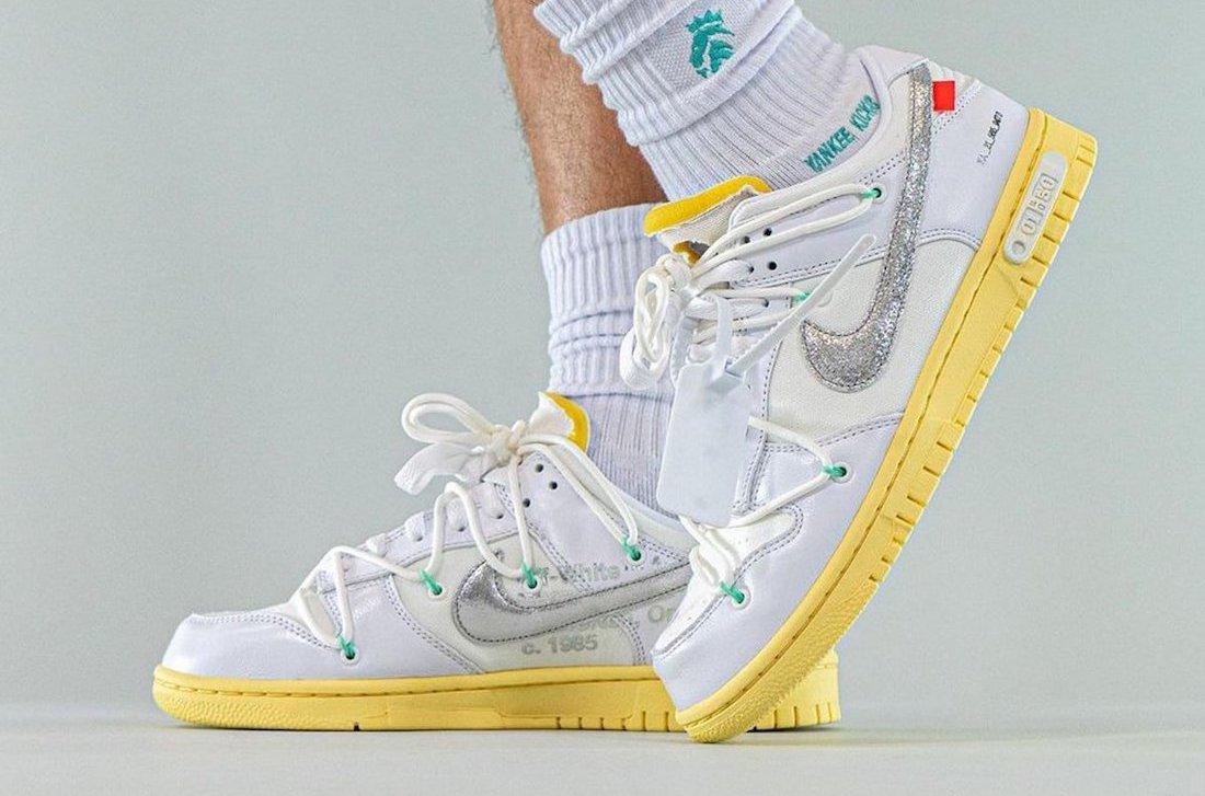 Off-White deliver Nike Dunk Low The Fifty