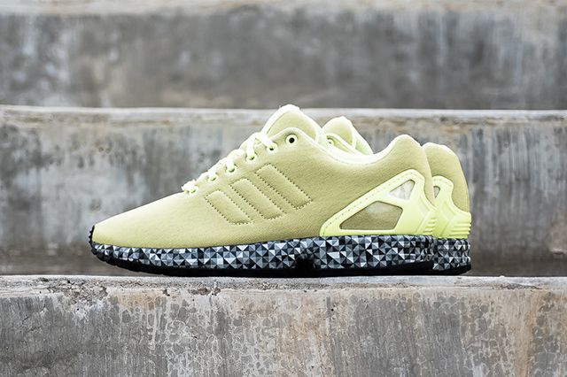 Adidas original shops zx flux jaune