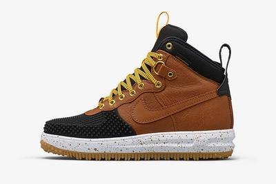 Nike Lunar Force 1 Duckboot Black Brown 5