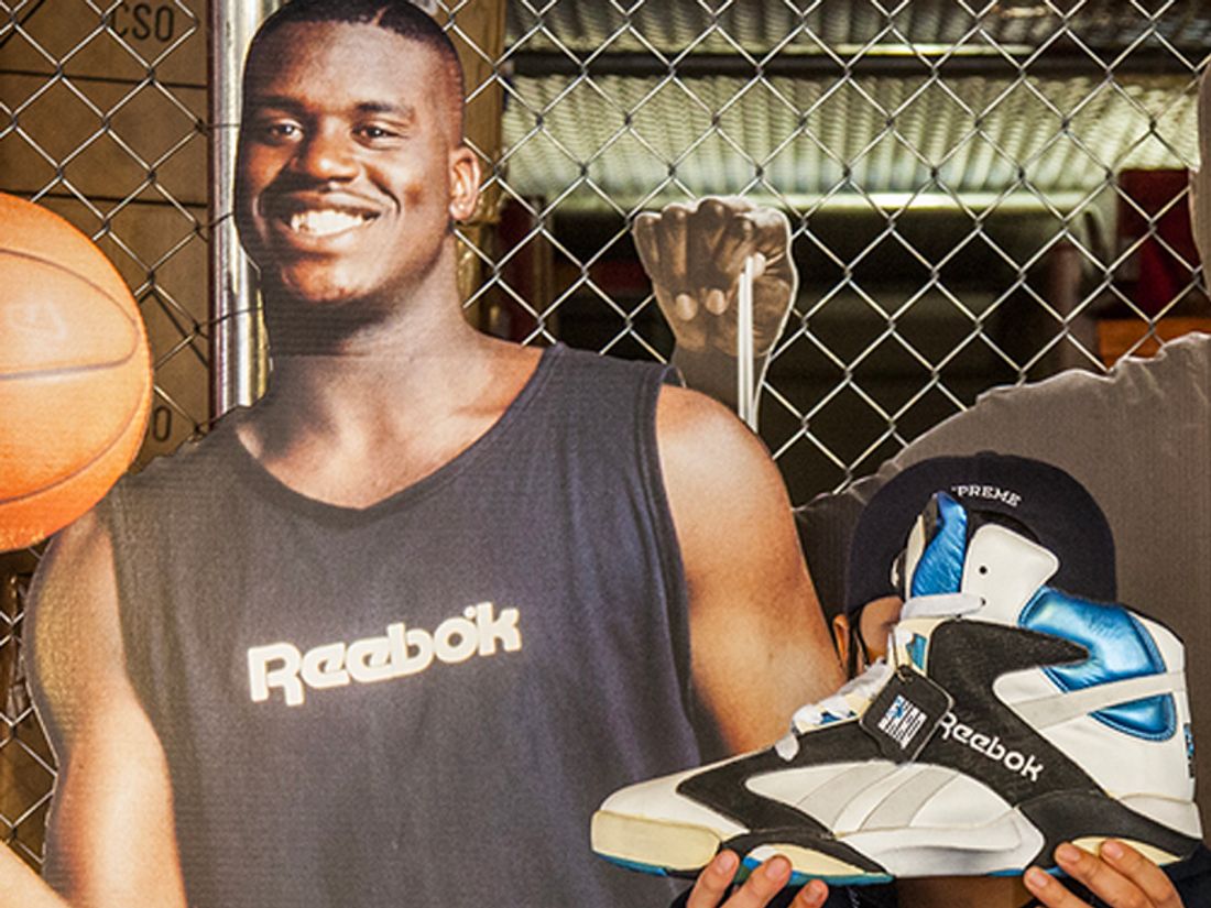 Shaquille O'Neal and Reebok, A Colossal Force 1990s Hoops Sneaker