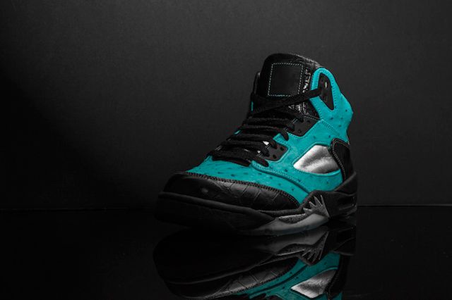 Custom Air Jordan 5 Tiffany Jbf Customs 1