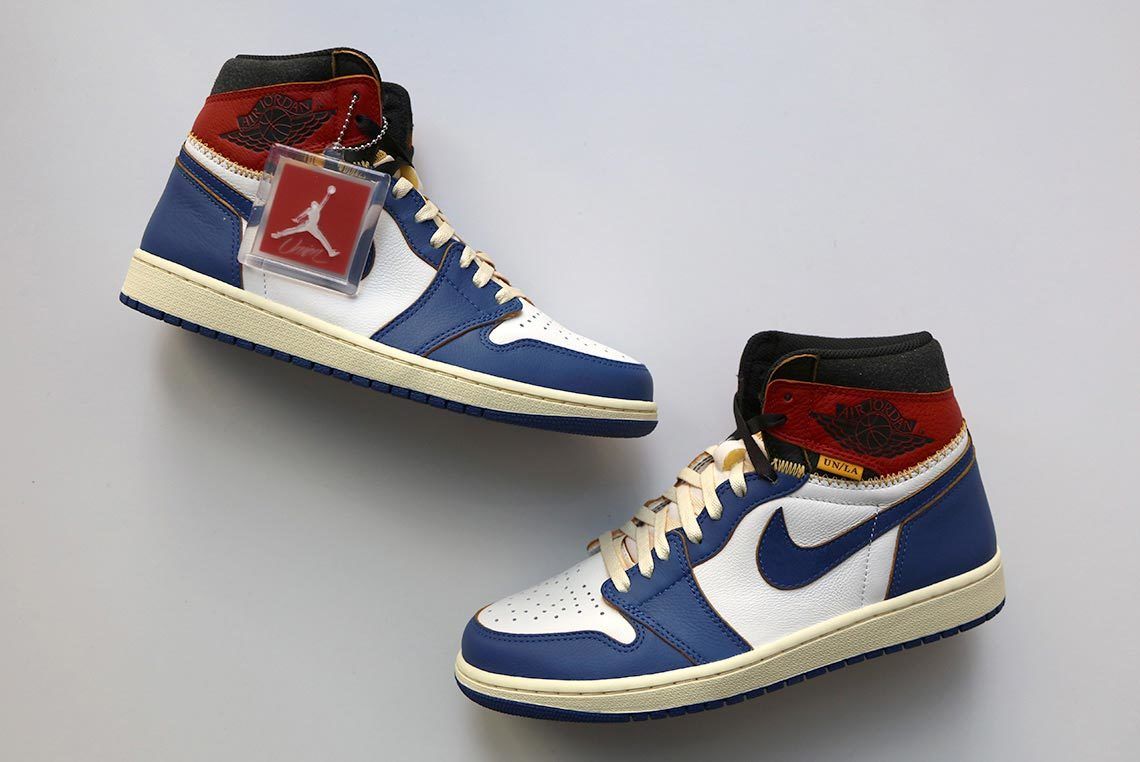 Union La X Air Jordan 1 Blue 1