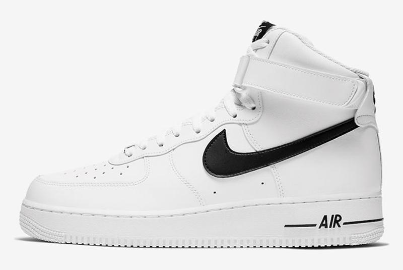 Get The Strap: White and Black Nike Air Force 1 High Out Now