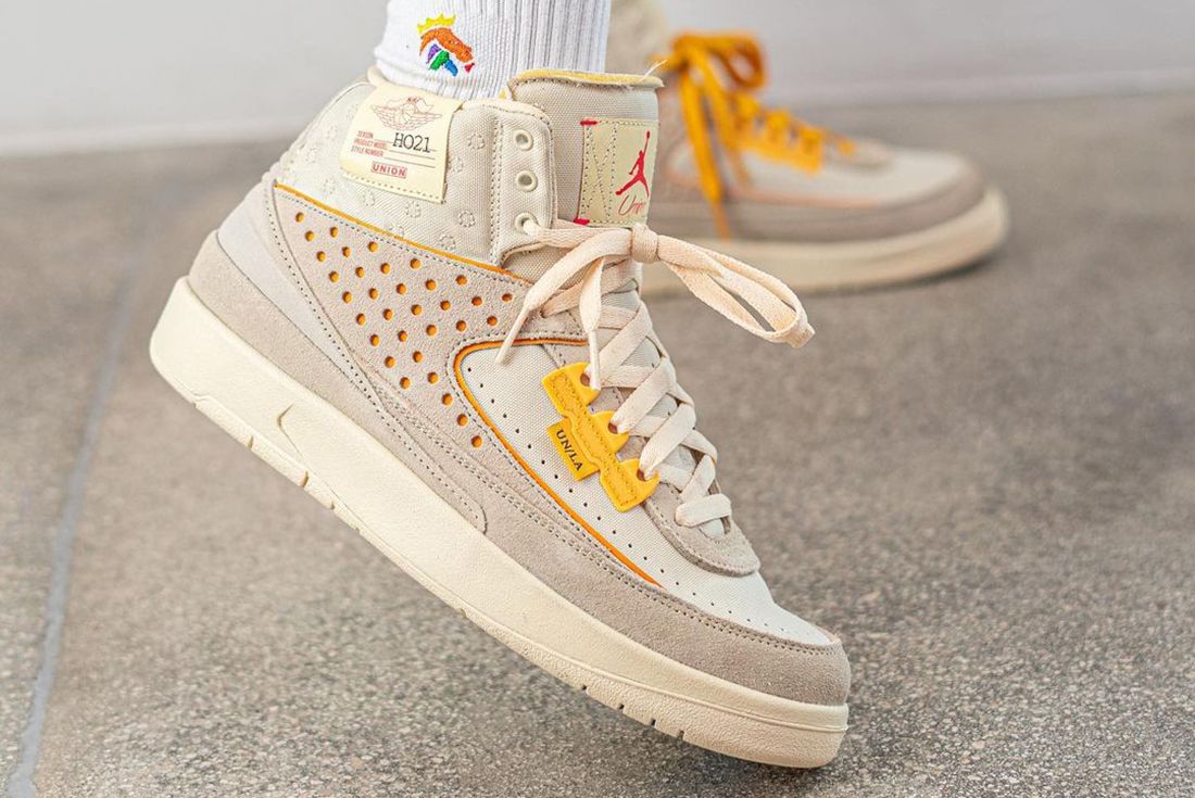 On-Foot: Union x Air Jordan 2 'Rattan' DN3802