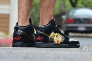 iron maiden nike sb dunks