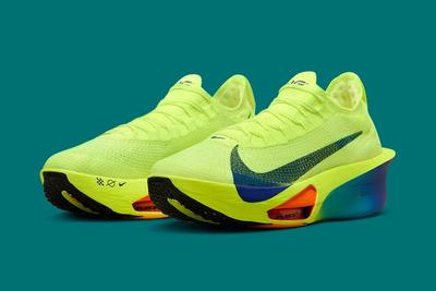 Nike Alphafly 3 Volt Neon Green Blue Orange Footwear Runners Shoes