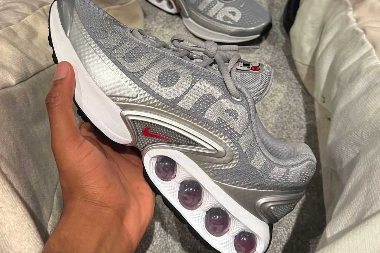 First Look: The Supreme x Nike Air Max DN Also Comes in 'Silver'