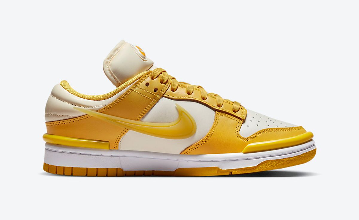 Dunk low online jaune