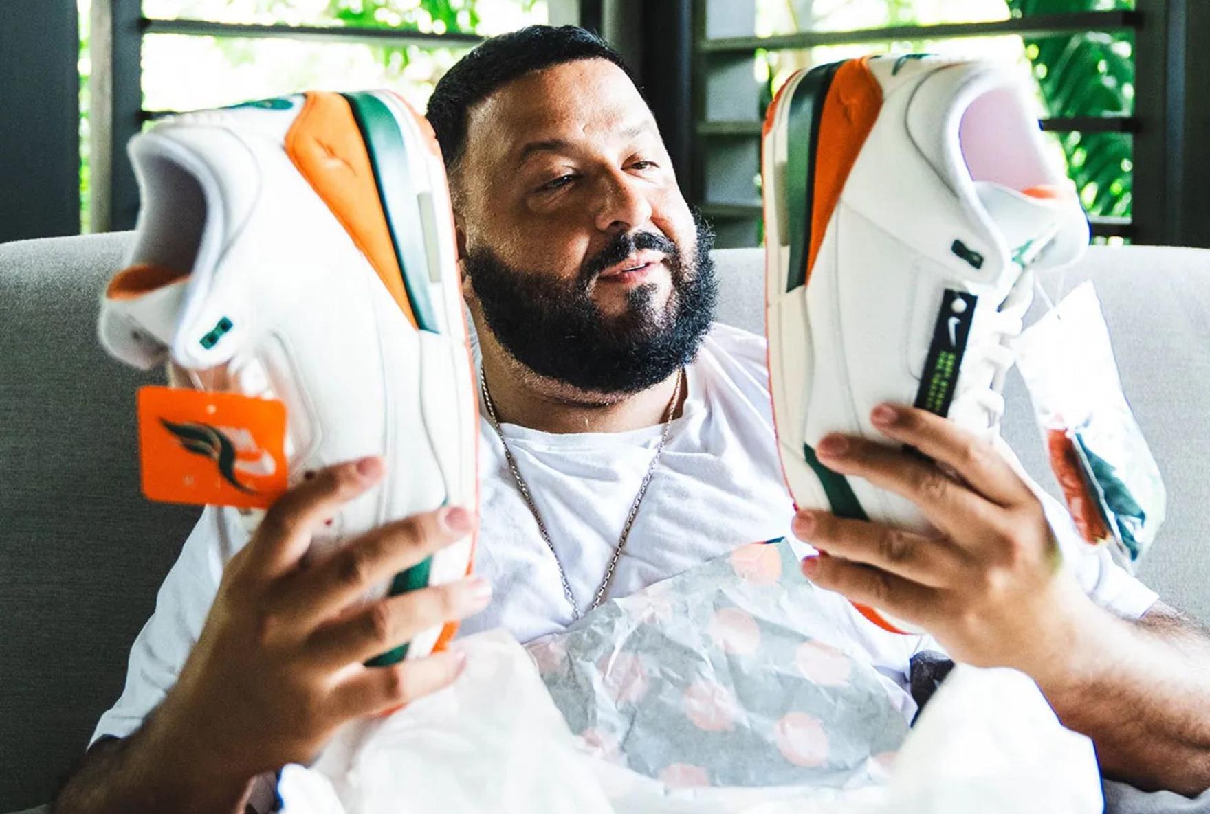 Solefly x Air Jordan 3 in DJ Khaled's Hands