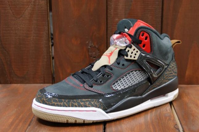 Air Jordan Spizike Blk Challenge Red Profile Outer 1