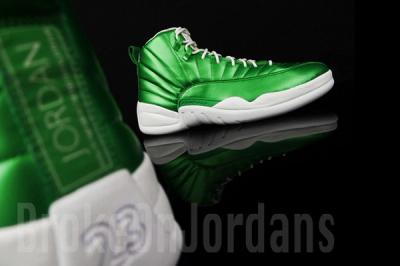 Jordan 12 Metallic Green Sample 10 1