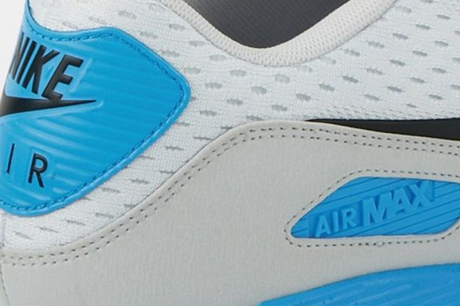 Nike Air Max 90 Premium Em White Blue Detail 1