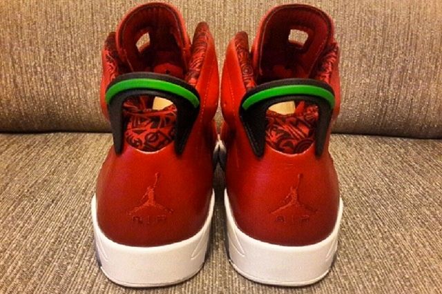 Air Jordan 6 Red Leather 4