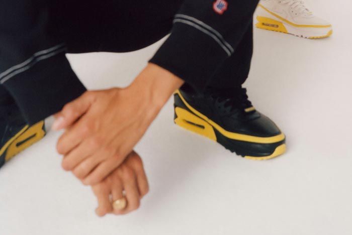 Undefeated Nike Air Max 90 Black Yellow