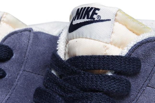 Nike Blazer Mid Suede Obsidian Deep Royal Tongue 1