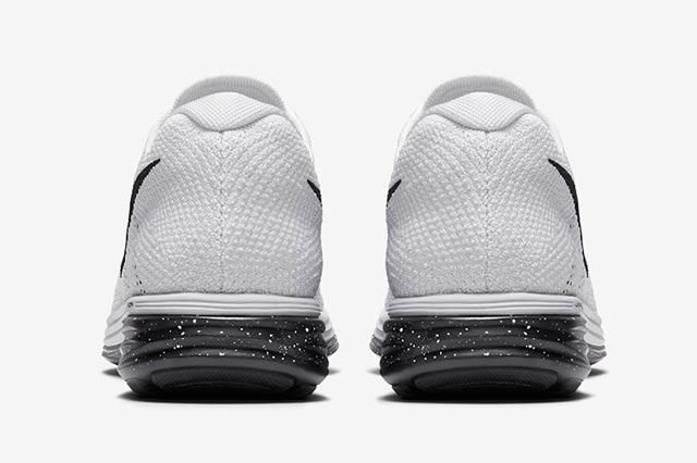 Nike Flyknit Lunar 3 White Black 3