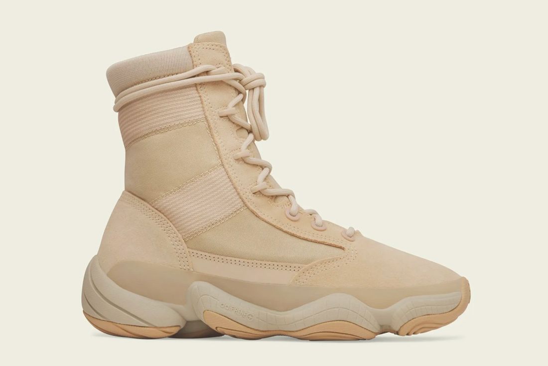 The adidas Yeezy 500 Tactical Boot ‘Sand’ Comes Storming Back - Sneaker ...