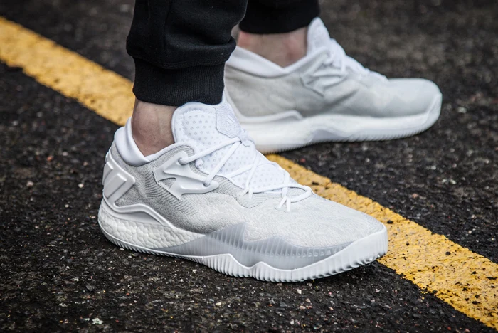 adidas Crazylight BOOST (White) - Sneaker Freaker