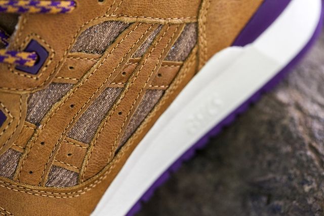 Asics Tiger Gel Lyte Iii Textile Tan Tan 2