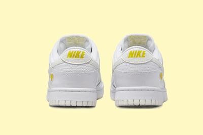 nike dunk low valentine's day yellow heart FD0803-100