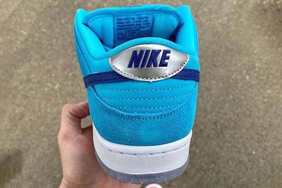 Nike Sb Dunk Low Blue Furry Bq6817 400 Release Date 4 Leak