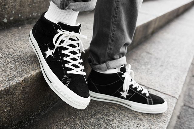 The Converse One Star Mid Releases In Staple Colourways - Sneaker Freaker