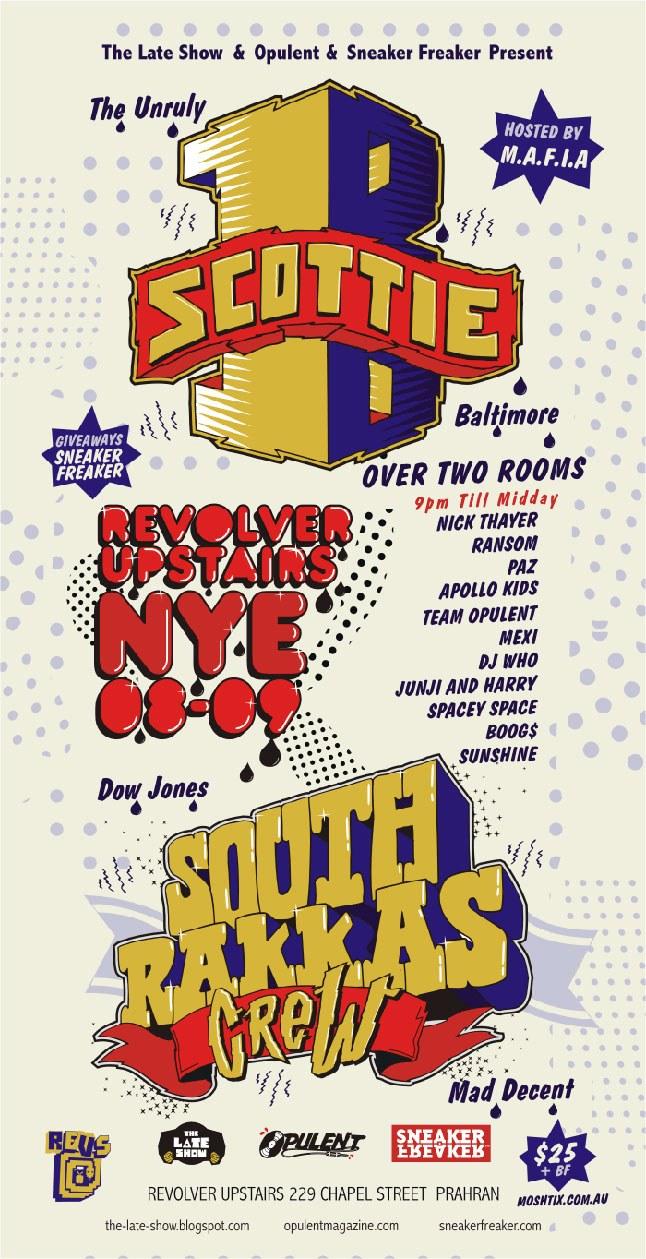 Sneaker Freaker X Late Show X Opulent Presents Nye 1
