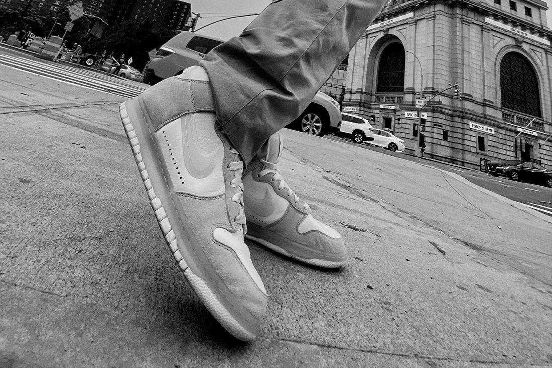 nike dunk slam jam on feet